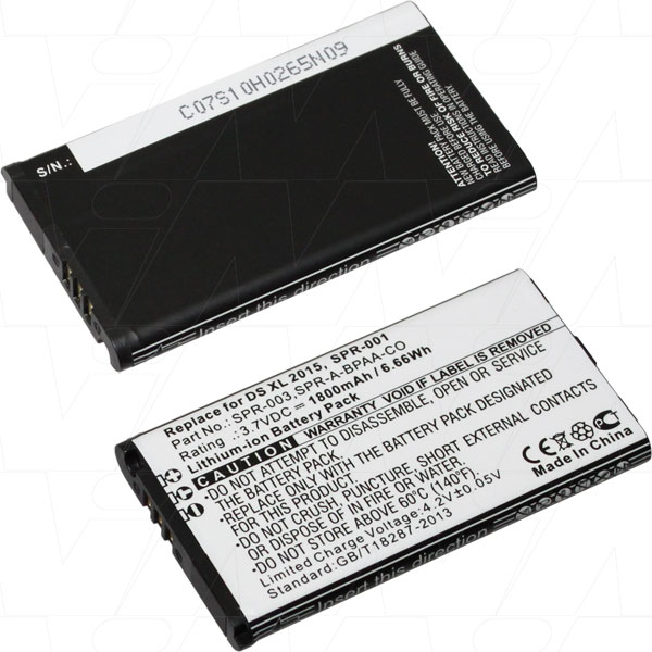 MI Battery Experts GB-SPR-003-BP1